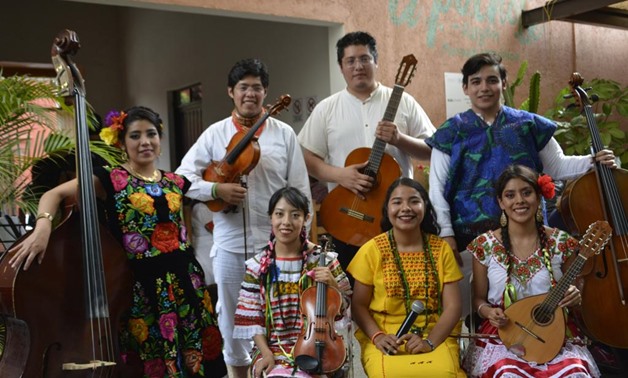 Alma de Cuerdas Mexican ensemble to perform at Cairo Opera House to mark the 209th celebration of the Mexican Independence Day - Press photo