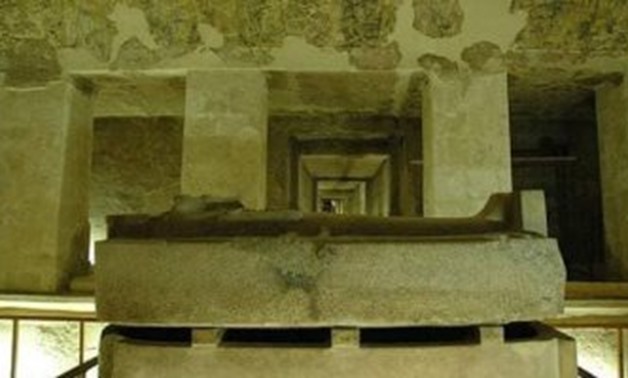 File - One of the inaugurated tombs. 