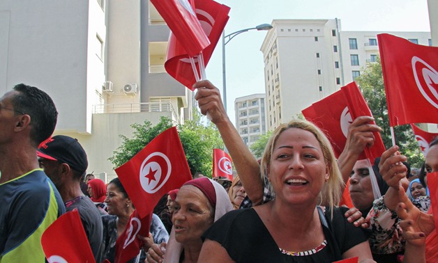 The Tunisian presidential election is witnessing an acute rivalry between candidates (Getty)