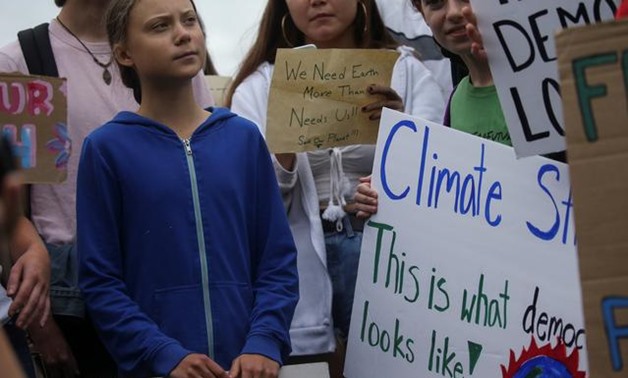 Swedish teenager Greta Thunberg, who shot to global fame for inspiring worldwide student strikes to promote action against climate change, took her mission to U.S. President Donald Trump’s doorstep on Friday with a protest outside the White House.

