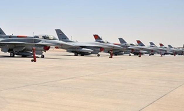 The Egyptian Air Force (EAF) on Sunday organized a ceremony to mark the end of the third phase of development works at one of the Egyptian air bases in cooperation with the US.