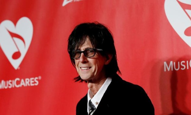 FILE PHOTO: Producer Ric Ocasek arrives at the 2015 MusiCares Person of the Year tribute honoring Bob Dylan in Los Angeles, California February 6, 2015. REUTERS/Mario Anzuoni/File Photo