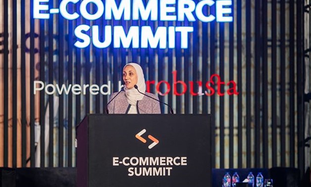 CEO of ITIDA Hala el-Gohary during the inauguration of the summit
