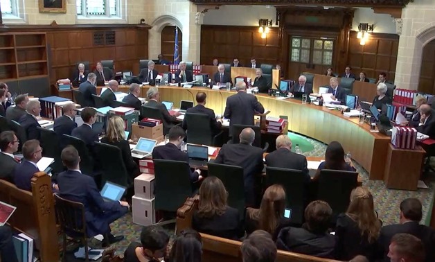 A general view of UK Supreme Court hearing in London, Britain September 17, 2019 in this screen grab taken from video. Supreme Court Feed via REUTERS THIS IMAGE HAS BEEN SUPPLIED BY A THIRD PARTY.
