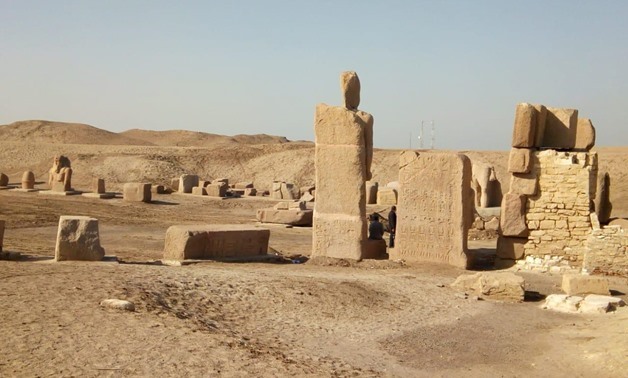 FILE - San el Hagar archaeological area 