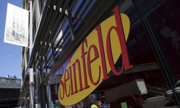 FILE PHOTO: A view shows the exterior of Hulu's "Seinfeld: The Apartment", a temporary exhibit on West 14th street in the Manhattan borough of New York City, June 24, 2015. REUTERS/Mike Segar/File Photo