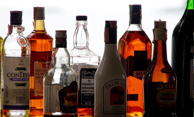 Alcohol  Bottles Wikimedia common 