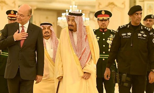 Saudi Arabia’s King Salman (L) Major General Abdul Aziz al-Faghm (R) - Reuters