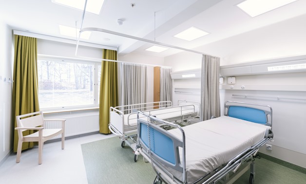 A room in the Katriina hospital in Vantaa on 13 April 2018 - CC via Wikimedia Commons/AnttiYrjönen / Vantaa City Museum