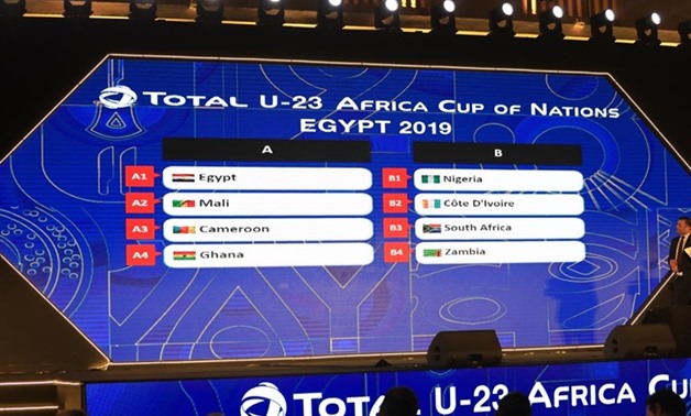 File - 2019 Africa U-23 Cup of Nations draw 