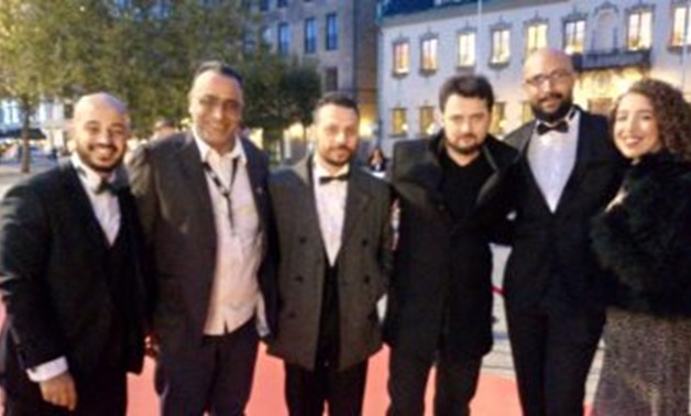 File -  Egyptian filmmakers at MAFF.