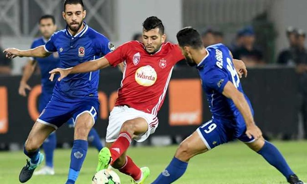 File- A-Ahly clash against Etoile in Sousse in 2017 CAF Champions League Semifinal