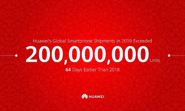 Huawei Consumer Business Group (CBG) announced that it has shipped 200 million smart phones to date in 2019