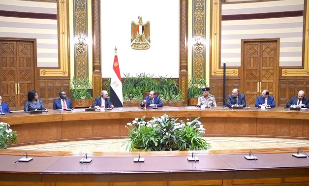 President Sisi welcomed the convening of the MSC Core Group Meeting for the first time in Cairo - Press Photo