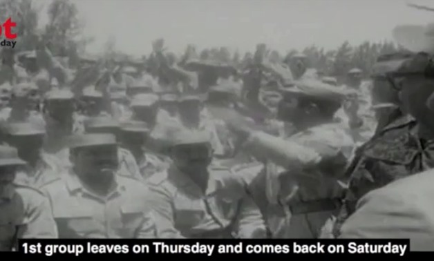 Screenshot of Documentary film on October War 