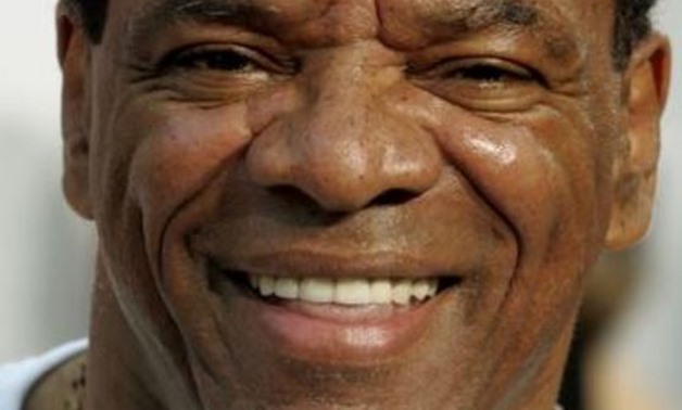 FILE PHOTO: Actor John Witherspoon poses at the premiere of his new comedy film "Little Man" in Los Angeles July 7, 2006. The film opens in the U.S. July 14. REUTERS/Fred Prouser//File Photo