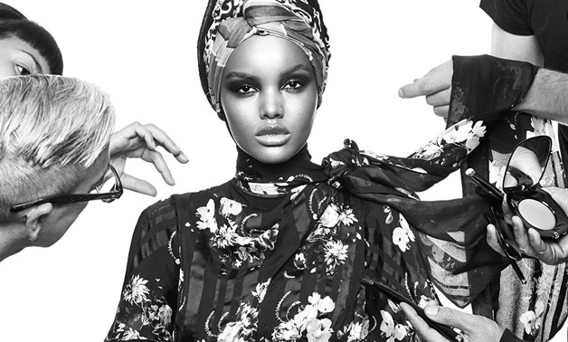 Halima Aden photo shoot – Courtesy of Vogue Arabia
