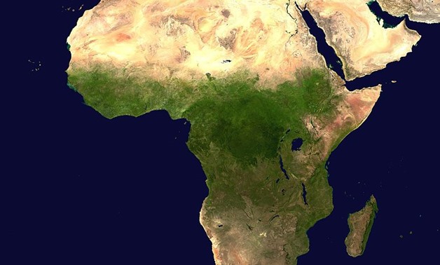 Africa (satellite image) - CC via Wikimedia Commons/Nasa 