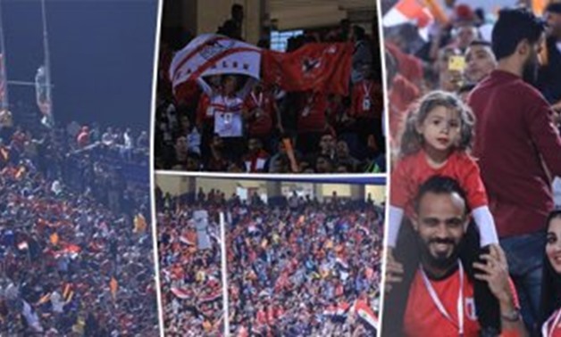 Egyptian fans celebrate qualifying - FILE