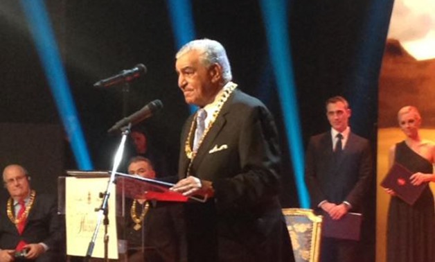  Zahi Hawass granted the Carrick Golden Medal in Belgrade, Serbia - ET
