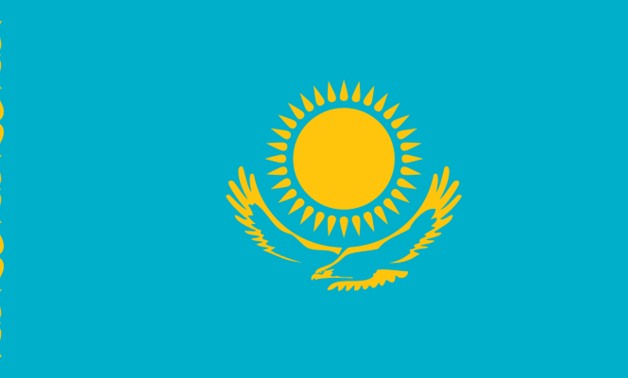 Kazakh flag- CC via Wikimedia