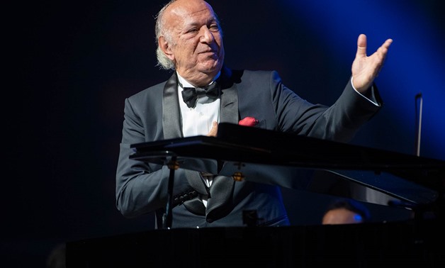 Omar Khairat in one of his concerts- File photo