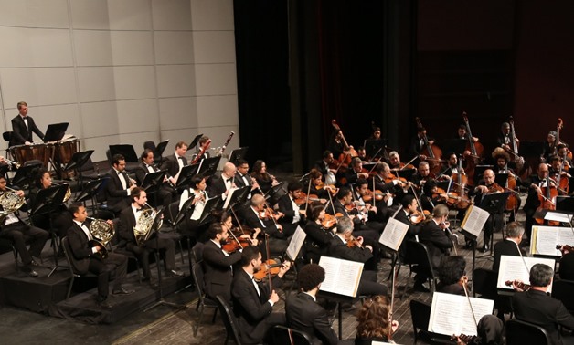 FILE - Cairo Symphony Orchestra