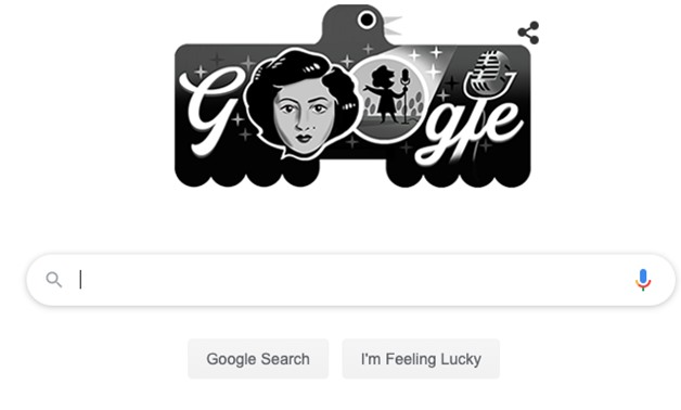 Afifa Iskandar's Google doodle - Google