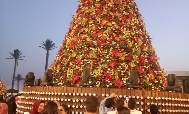 File - Hundreds of youth participating in the third edition of the World Youth Forum wrote down their dreams and ambitions for the coming year on the new year tree.