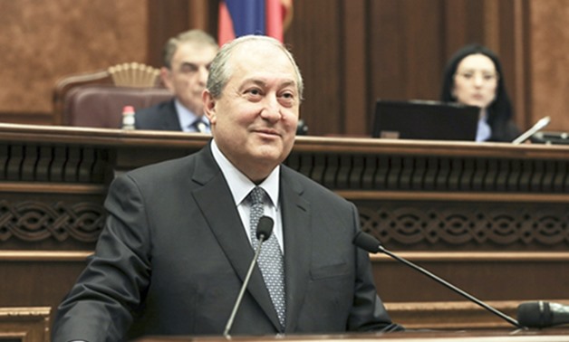 President of Armenia Armen Sarkissian 