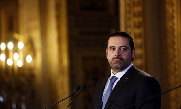 Lebanon's Prime Minister Saad Hariri attended a news conference in Paris on Dec. 8. PHOTO: THIBAULT CAMUS/ASSOCIATED PRESS
