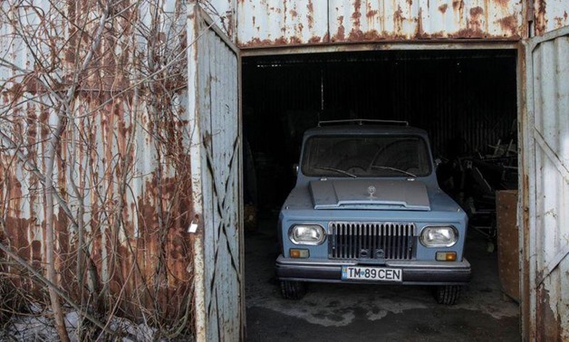 FILE PHOTO: A 1977 ARO car, belonging to late Romanian Communist leader Nicolae Ceausescu is pictured in Bucharest, Romania, January 30, 2019.Inquam Photos/Octav Ganea via REUTERS
