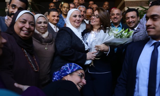 Niveen al-Qabbaj, an advisor to the Social Solidarity Minister, succeeds Ghada Waly as social solidarity minister – Press photo