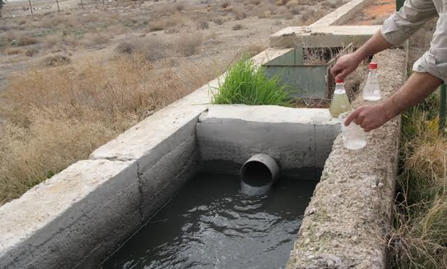Raw sewage arriving at a sewage treatment plant in Syria - Wikimedia Commons