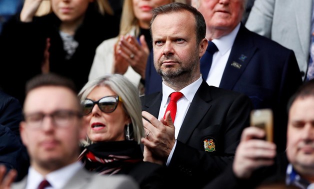 FILE PHOTO: Soccer Football - Premier League - Huddersfield Town v Manchester United - John Smith's Stadium, Huddersfield, Britain - May 5, 2019 Manchester United executive vice-chairman Ed Woodward in the stands before the match Action Images via Reuters