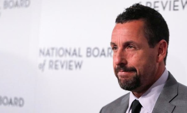FILE PHOTO: Adam Sandler arrives for the National Board of Review Awards in Manhattan, New York City, U.S., January 8, 2020. REUTERS/Andrew Kelly