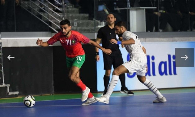 AFCON Futsal Final between Egypt and Morocco, photo courtesy of CAF official website