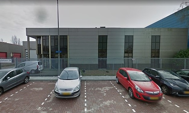 A letter bomb detonated in the postal office of this building in Amsterdam around 8am Wednesday, before a second device exploded a short time later in the city of Kerkrade - Google Street View