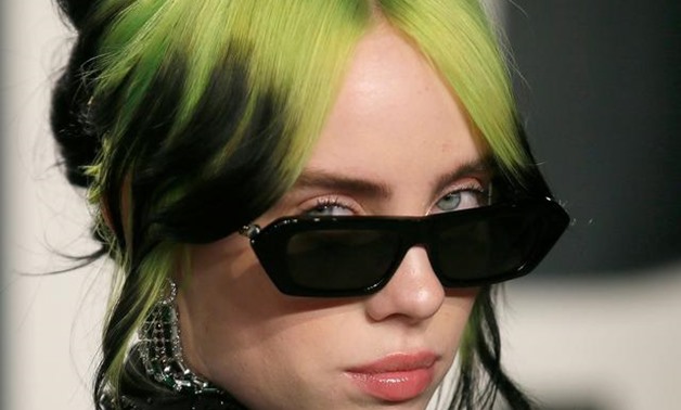 FILE PHOTO: Billie Eilish attends the Vanity Fair Oscar party in Beverly Hills during the 92nd Academy Awards, in Los Angeles, California, U.S., February 9, 2020. REUTERS/Danny Moloshok/File Photo.