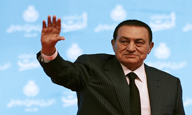 Hosni Mubarak during a session of his entrenched National Democratic Party in 2009 (Photo:Reuters)
