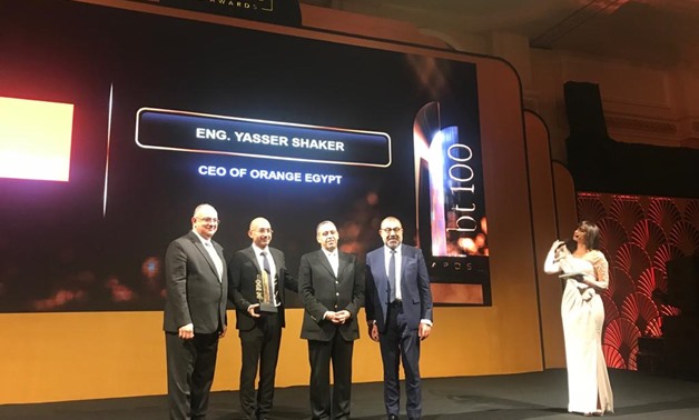 Orange Egypt has won the top data center operator in New Administrative Capital award at bt100 Awards, Tuesday - Egypt Today