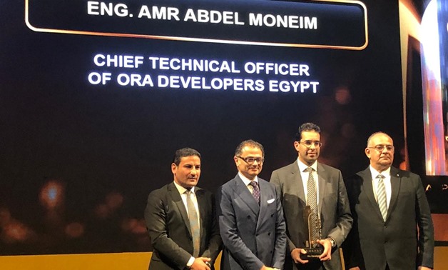 ORA Developments has won the top innovative real estate concept for ZED project  at bt100 Awards- Egypt Today