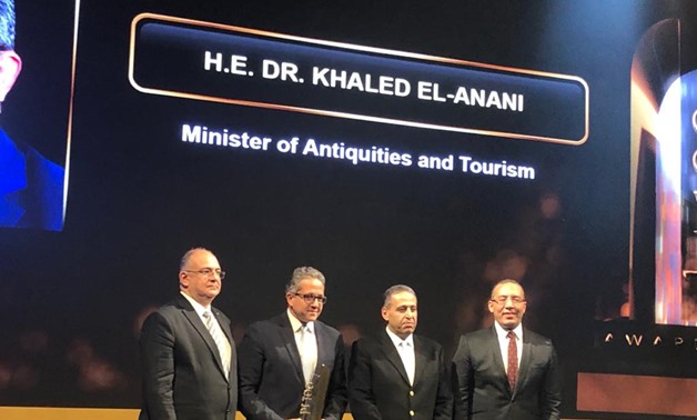 Egyptian Minister of Tourism Khaled Al-Anani on Tuesday was granted an award by leading economics magazine Business Today – Egypt Today