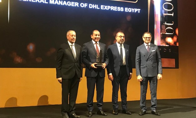 DHL Express Egypt has won the top regional performance award in the logistics sector at bt100 Awards - Egypt Today