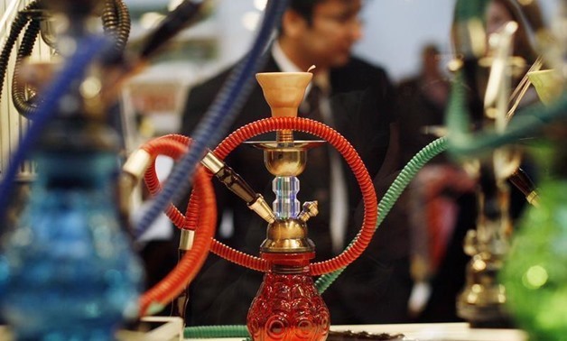 Smoking paraphernalia is seen during the "Expocannabis" fair on its opening day in Leganes, outside Madrid, January 26, 2007. REUTERS/Susana Vera. 