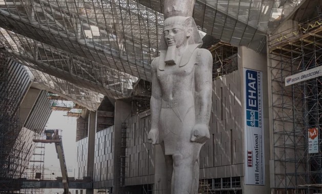Part of the Grand Egyptian Museum - Press photo
