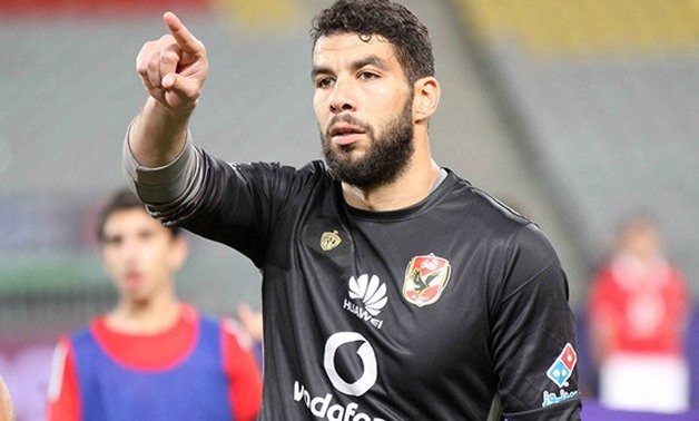 Sherif Ekramy in one of Al Ahly matches - File photo