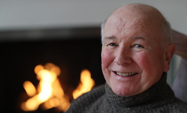 Playwright Terrence McNally appears in a portrait taken in his home on March 2, 2020, in New York City.  AL PEREIRA/GETTY IMAGES
