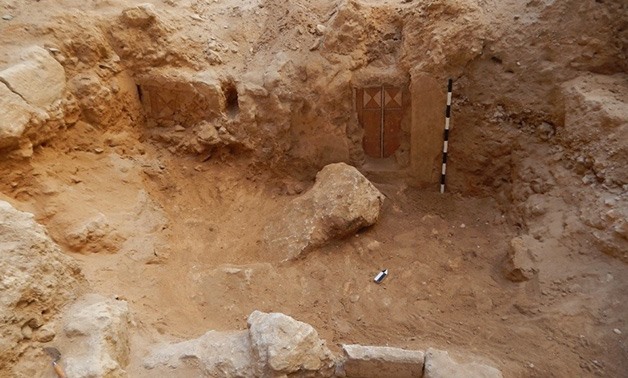 Hellenistic tomb - Courtesy of Egyptian Ministry of Antiquities