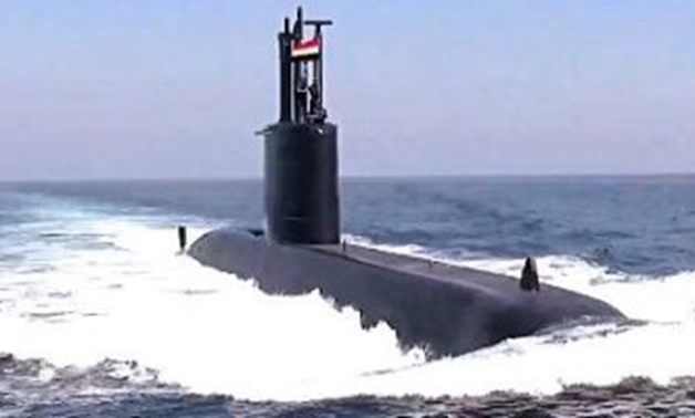 Egypt's third class 209/1400mod submarine called S43 – Facebook page of Egyptian Armed Forces Spokesperson 